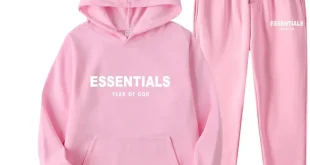 Pink Essentials Hoodie