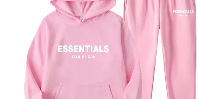 Pink Essentials Hoodie