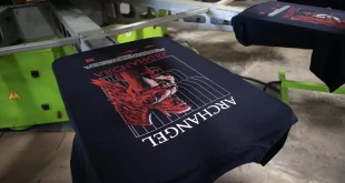 Process of screen printing texture on custom t-shirts?