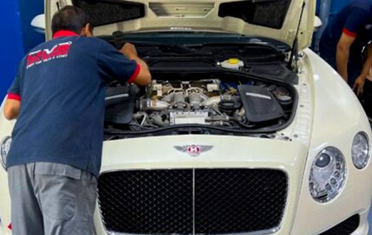 bentley repair in dubai by DME