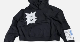 Billionaire Studios Bloo Gradient Scale Black Hoodie