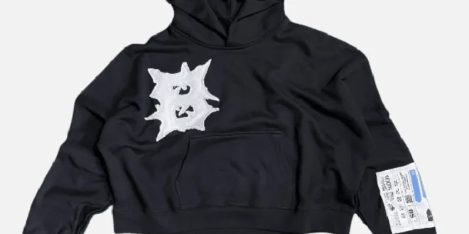 Billionaire Studios Bloo Gradient Scale Black Hoodie