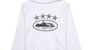 Corteiz 4Starz Alcatraz Hoodie White