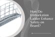 How Do Embarkation Ladder Enhance Safety on Board