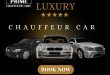 Luxury car chauffeur Melbourne