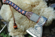 beautiful viking axe