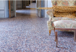 terrazzo floor tiles