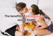 The benefits of pomegranate for sexual health