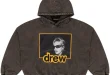 True Drew Boxy hoodie vintage black