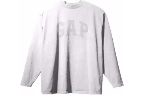 Buy Real Yeezy Gap Balenciaga White Long Sleeve