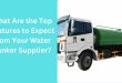 What Are the Top Features to Expect from Your Water Tanker Supplier?