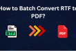 convert rtf to pdf