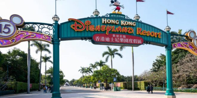 Disneyland in Hong Kong