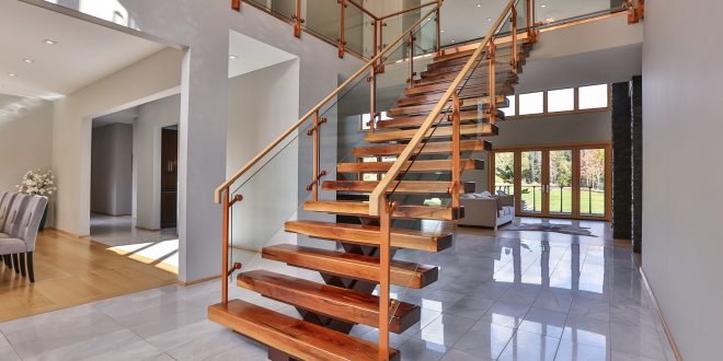 Stairs Glass Railing